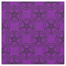 pentagramme de baphomet violet halloween