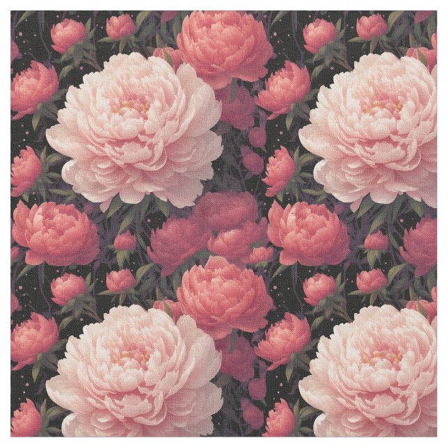 Tissu Peonies 3 (Fermer)