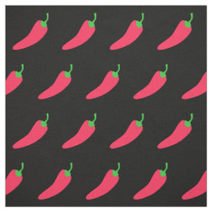 Tissu Pepper Polka Rouge