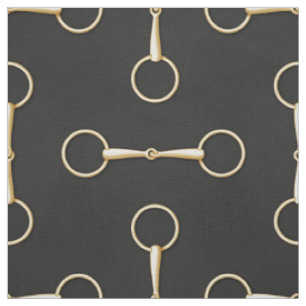 Tissu Perdre Anneau Snaffle Bit Equestrian (grande échel
