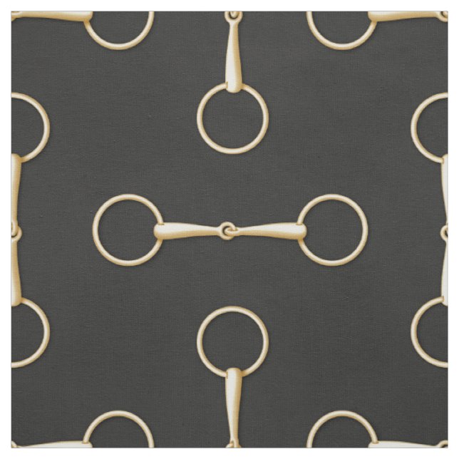 Tissu Perdre Anneau Snaffle Bit Equestrian (grande échel (Échantillon)