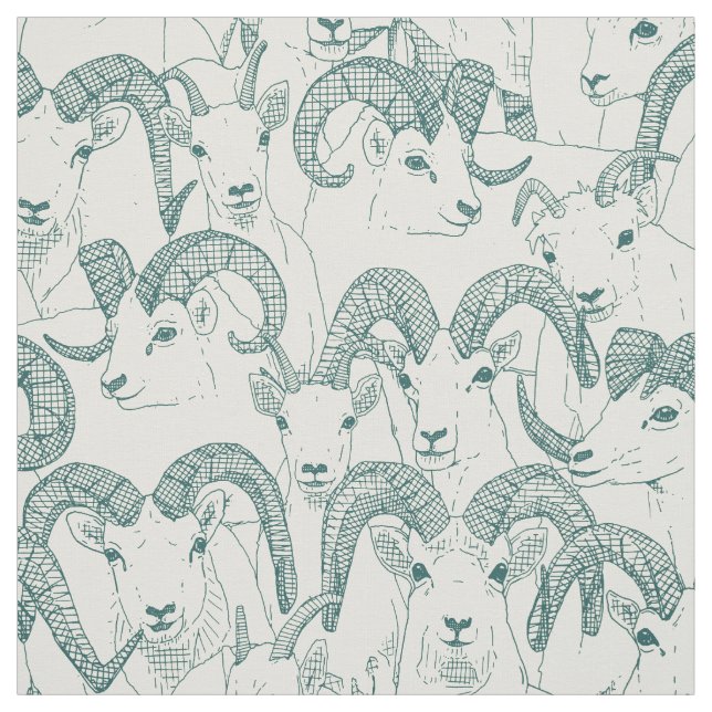 Tissu Perle de jade de mouton de l'Alaska (Échantillon)