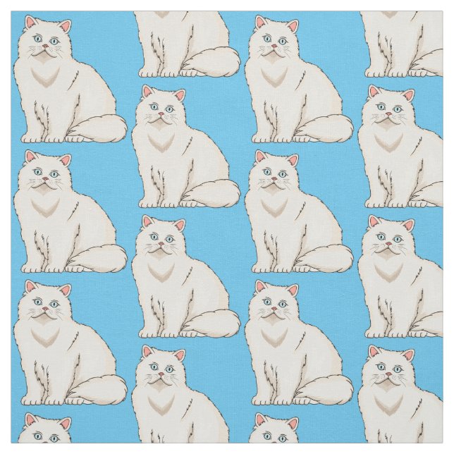 Tissu Persian cat (Échantillon)