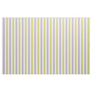 Tissu personnalisable de rayures de lilas et de