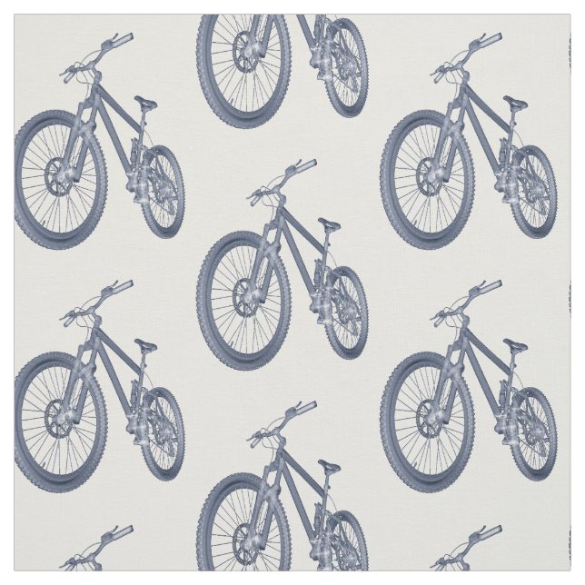Tissu personnalisé d'impression de vélo de thème d (Échantillon)