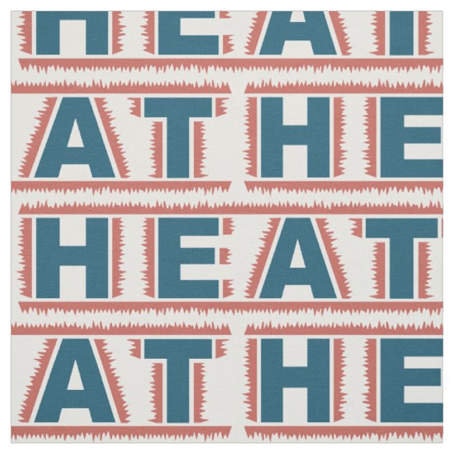 Tissu personnalisé HEAT (Échantillon)