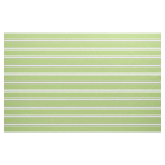 Tissu personnalisé Lime Green Stripes (Yard)