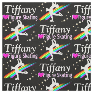TISSU PERSONNALISÉ LOVE FIGURE SKATING