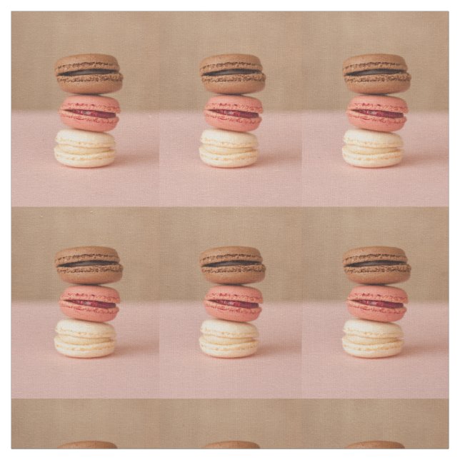 Tissu personnalisé Macarons (Échantillon)