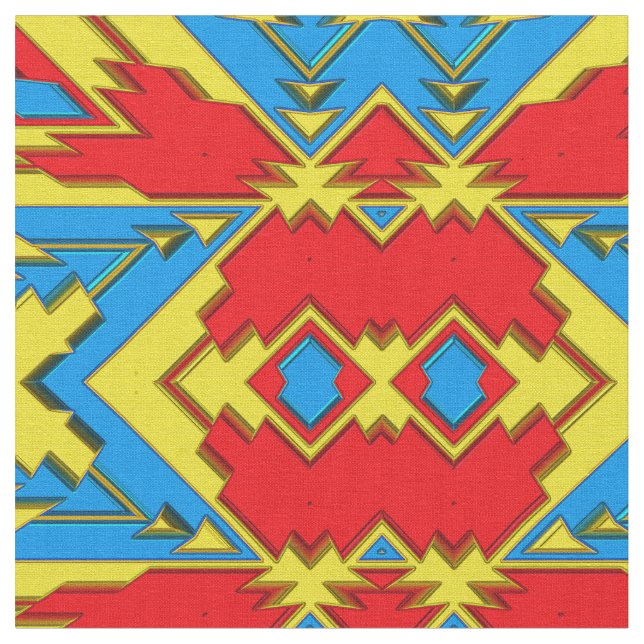 Tissu personnalisé moderne amérindien 12 (Fermer)