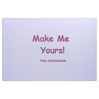 Tissu Personnalisé Que Vous Concevez!