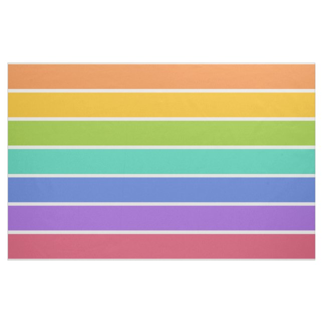 Tissu personnalisé Rainbow Colors (Yard)