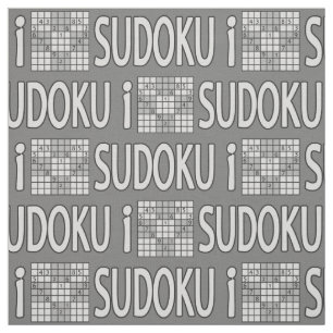 Tissu personnalisé SUDOKU