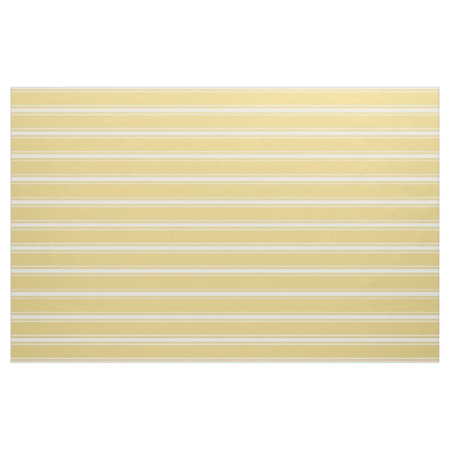 Tissu personnalisé Yellow Stripes (Yard)