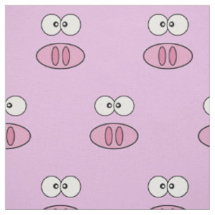 Tissu Petit Cochon, Petit Cochon, Chien, Cochon Rose, An