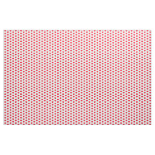 Tissu Petit Coeur rouge