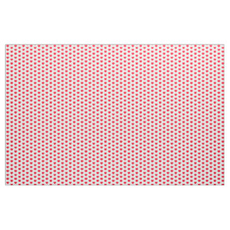 Tissu Petit Coeur rouge