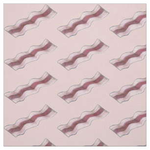 Tissu Petit-déjeuner en tranches de bacon graissé