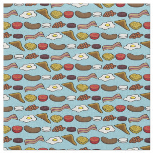 Tissu Petit déjeuner frit