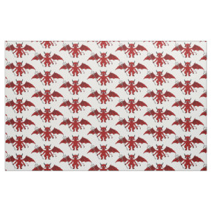 Tissu Petit diable rouge Thunder_Cove