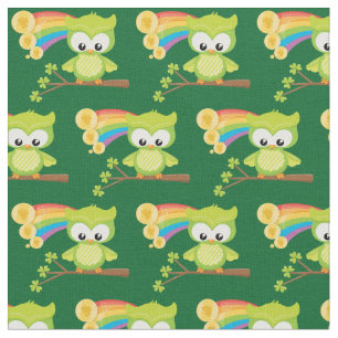 Tissu Petit Jour de l'Saint Patrick des enfants verts de