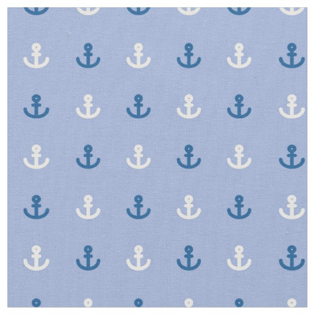 Tissu Petit motif mignon d'Ancre (Fermer)
