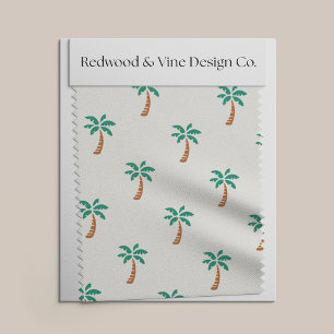 Tissu Petit Motif Palms