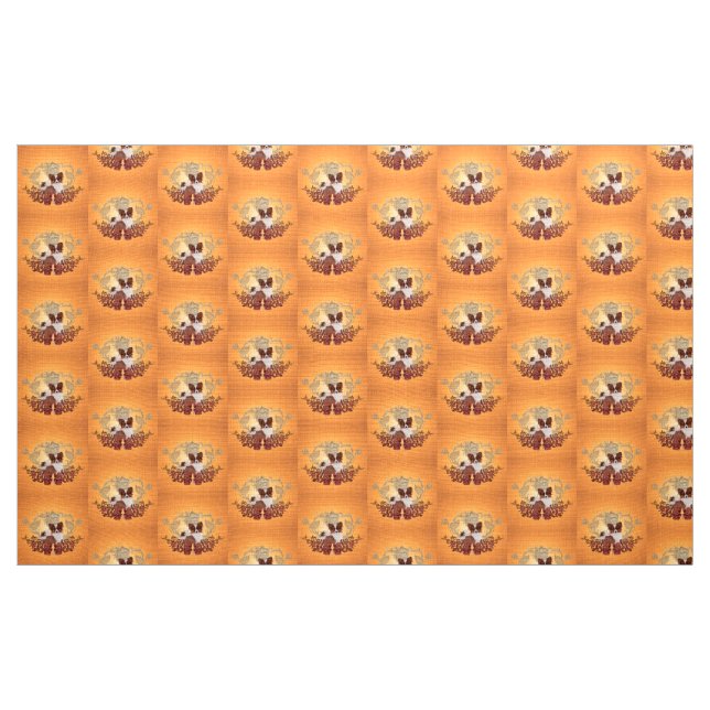 Tissu Petit papillon mignon (Yard)