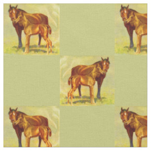 Tissu petite empreinte de cheval
