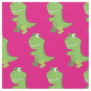 Tissu Petites Dinosaures Petites T-Rex Dino Dino Dessin-