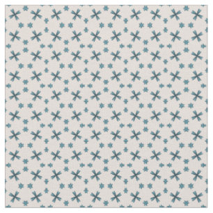 Tissu Petites Fleurs Bleues