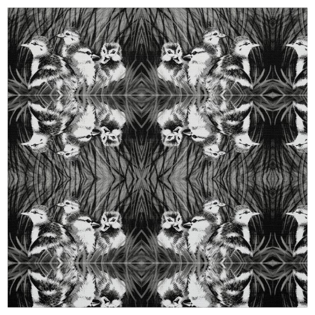 Tissu Petits canards (Échantillon)