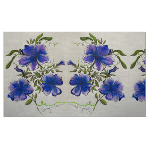 Tissu Pétunia pourpre