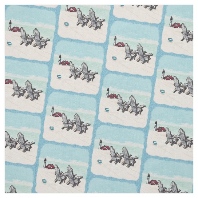 Tissu Phare de Beach Chair (Échantillon)