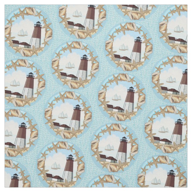 Tissu Phare de Point Judith (Échantillon)