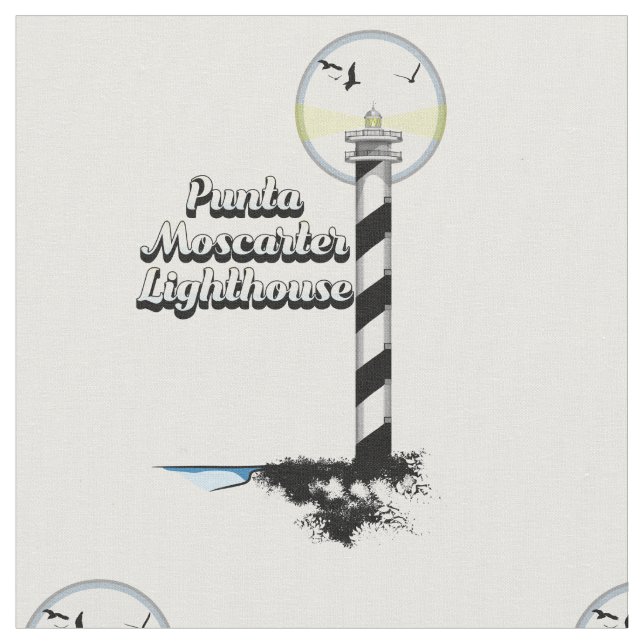 Tissu Phare de Punta Moscarter (Fermer)