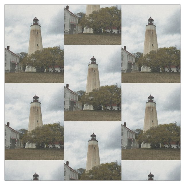 Tissu Phare de Sandy Hook (Échantillon)