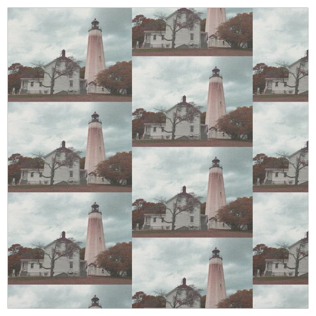 Tissu Phare de Sandy Hook (Échantillon)