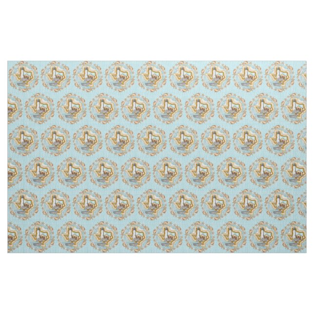 Tissu Phare de Texas Shells (Fat Quarter)