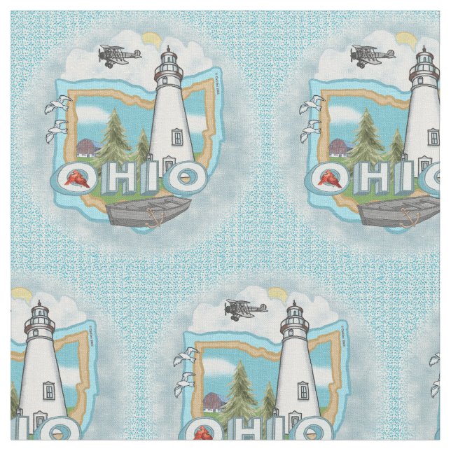 Tissu Phare d'Ohio (Fermer)