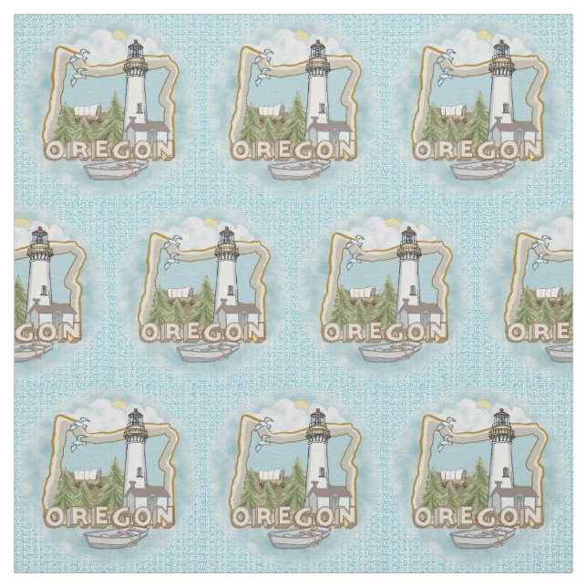 Tissu Phare d'Oregon (Échantillon)