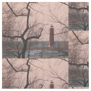 Tissu Phare grand d'asile - Michigan