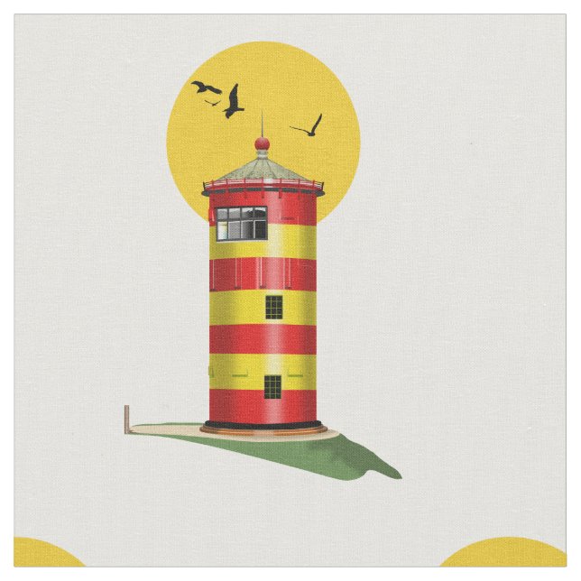 Tissu Phare Pilsum Allemagne (Fermer)