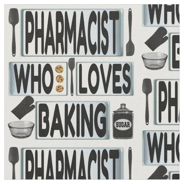 Tissu Pharmacien qui aime cuisiner (Fermer)