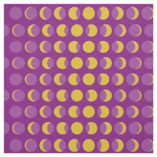 Tissu Phases de la lune Moderne du milieu du siècle