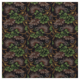 Tissu Photo d'hippopotame Art abstrait de la faune afric