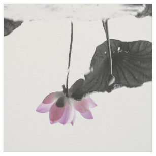 Tissu Photographie de zen de Lotus d'été
