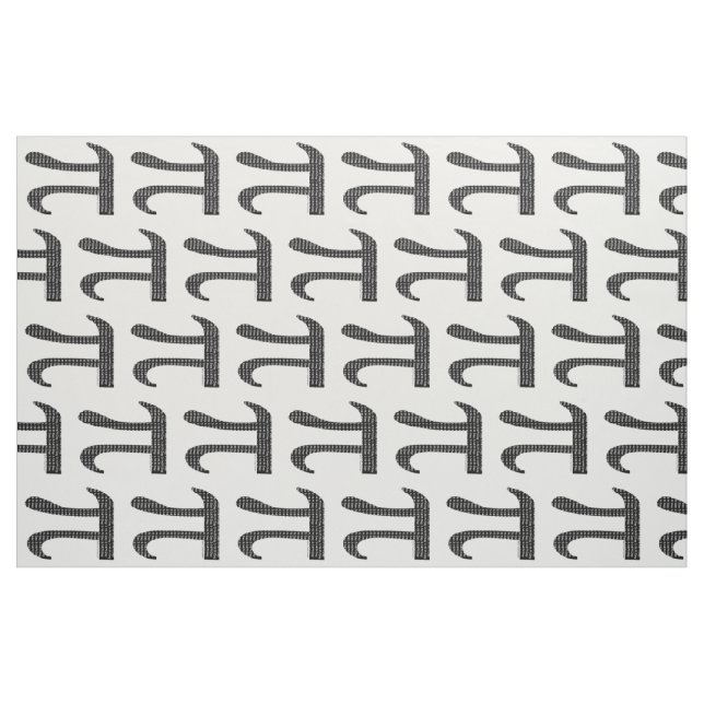 Tissu Pi simple (Fat Quarter)