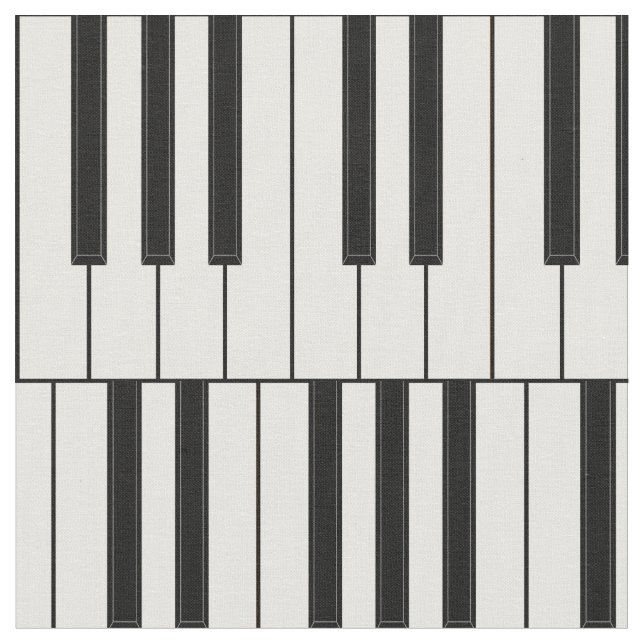 Tissu Piano Keys Musicien Professeur De Musique (Fermer)
