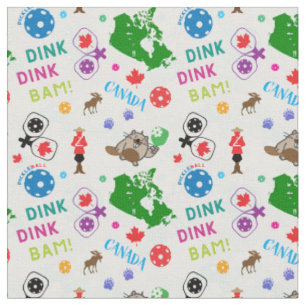 Tissu Pickleball Canada icons2, taille de tuiles personn